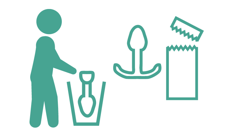 Disposable so it is hygienic 
Please use it immediately after opening